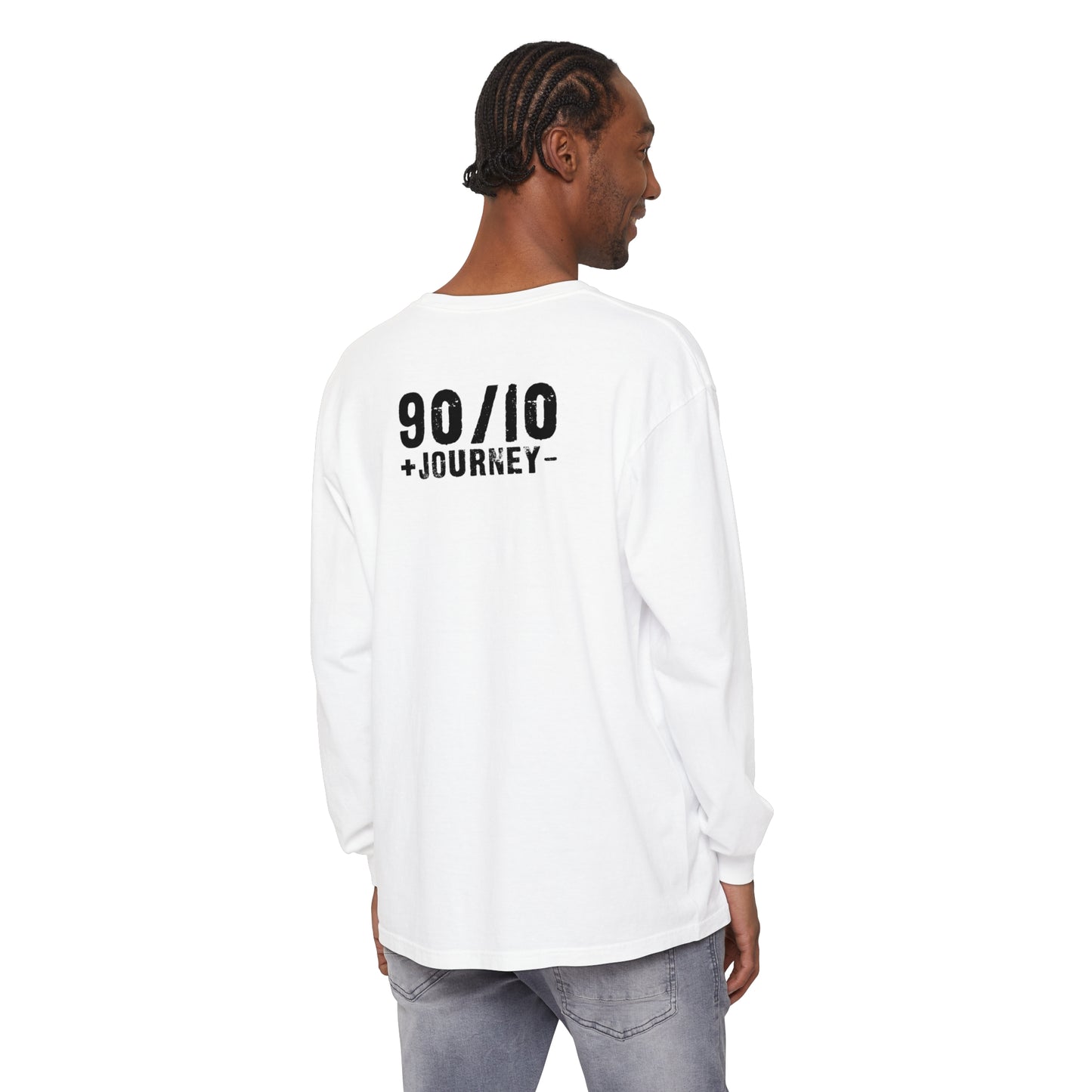 All about Opportunity - Unisex Garment-dyed Long Sleeve T-Shirt