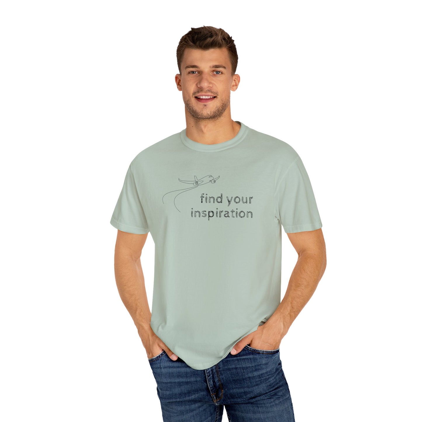 Find your inspiration - Unisex Garment-Dyed T-shirt