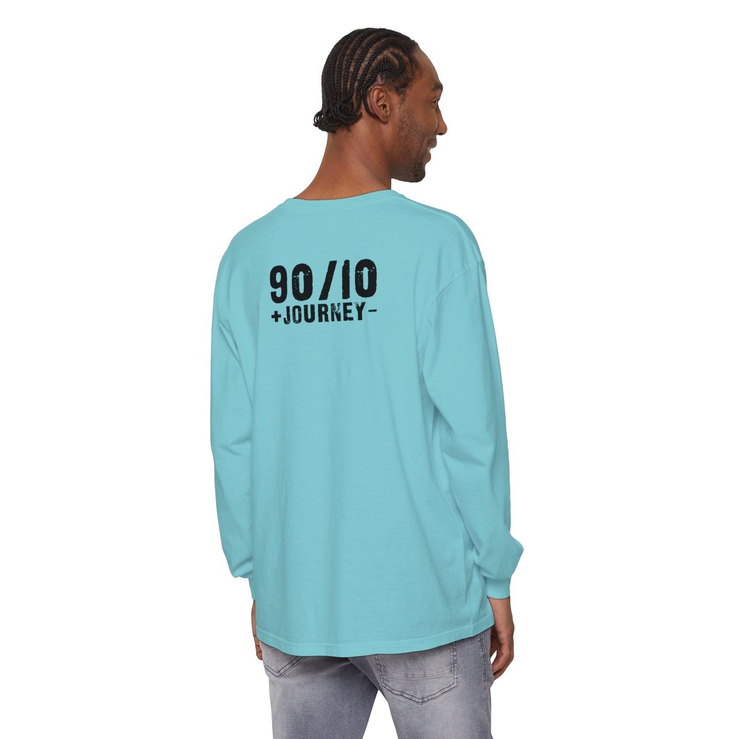 All about Opportunity - Unisex Garment-dyed Long Sleeve T-Shirt