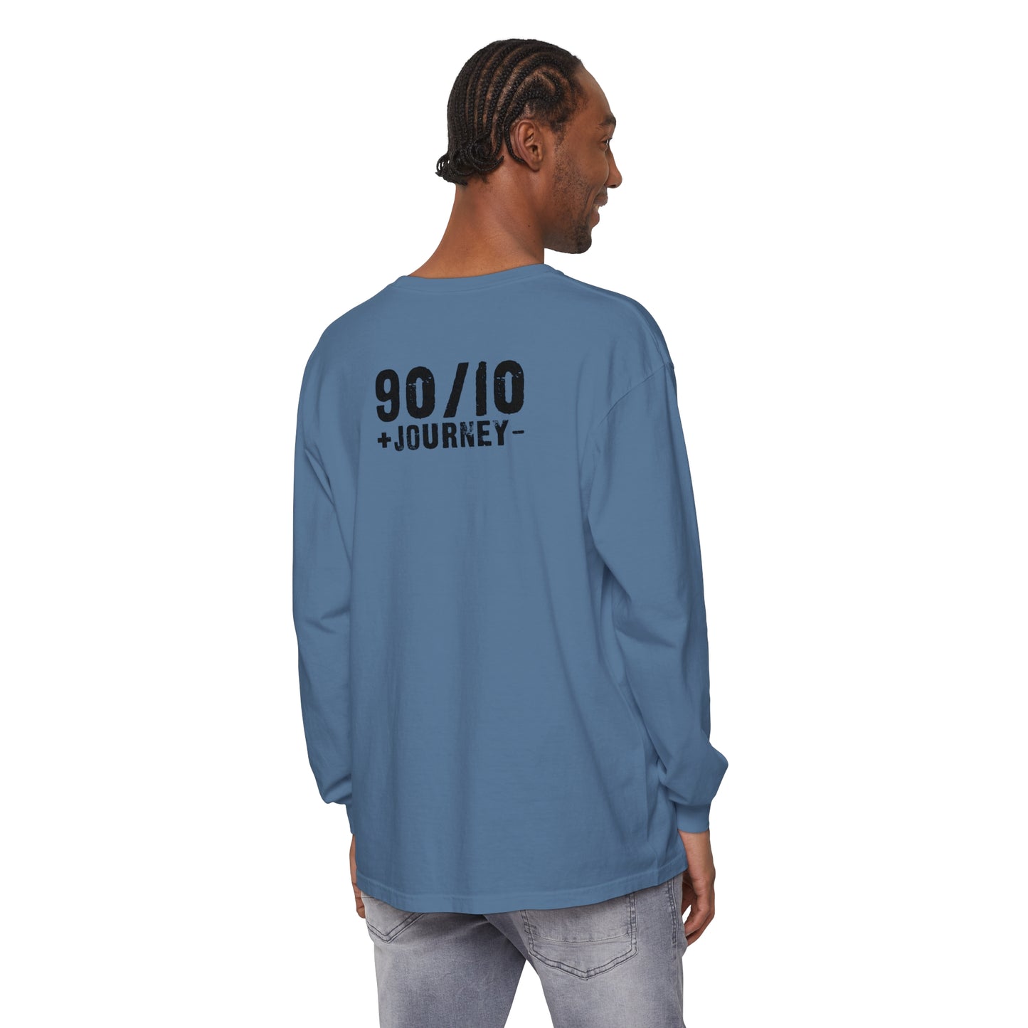 All about Opportunity - Unisex Garment-dyed Long Sleeve T-Shirt