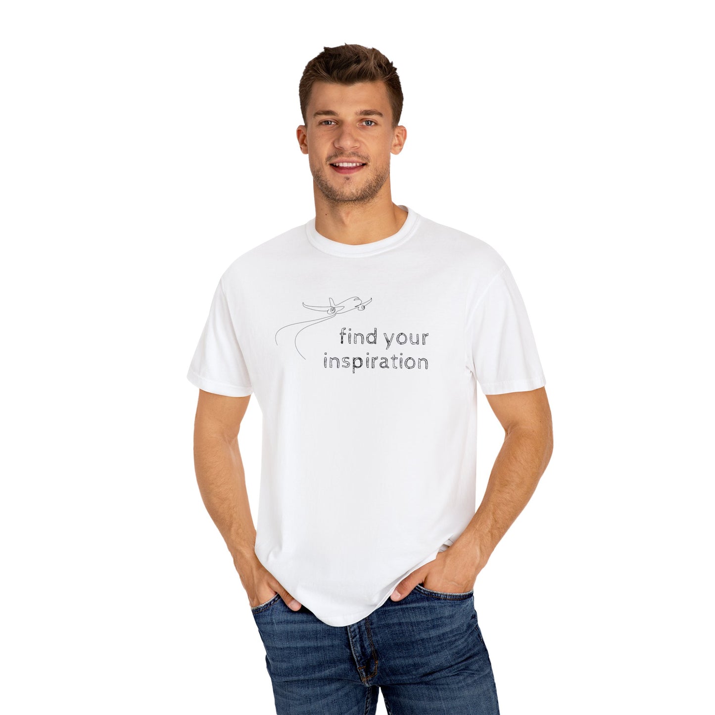 Find your inspiration - Unisex Garment-Dyed T-shirt