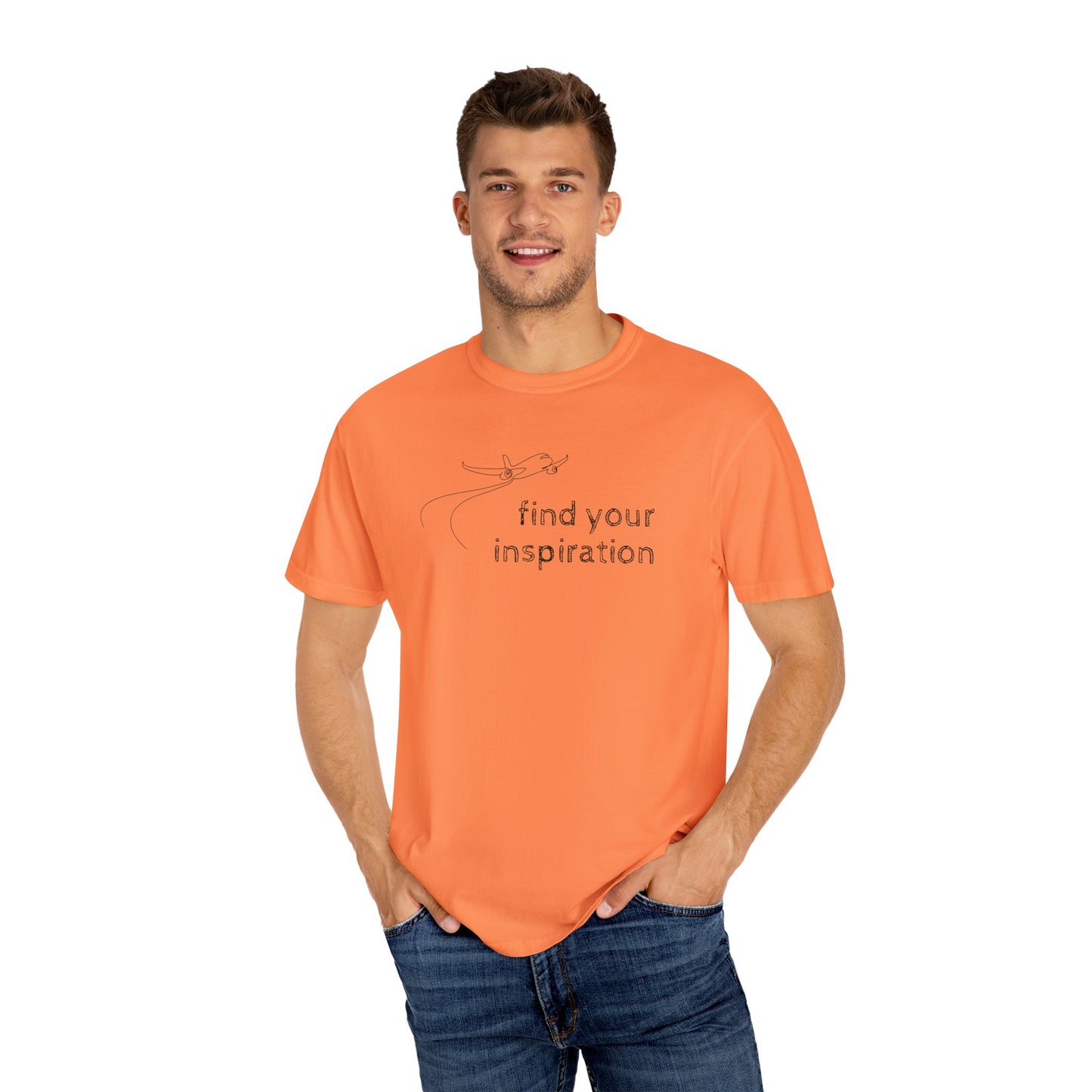 Find your inspiration - Unisex Garment-Dyed T-shirt