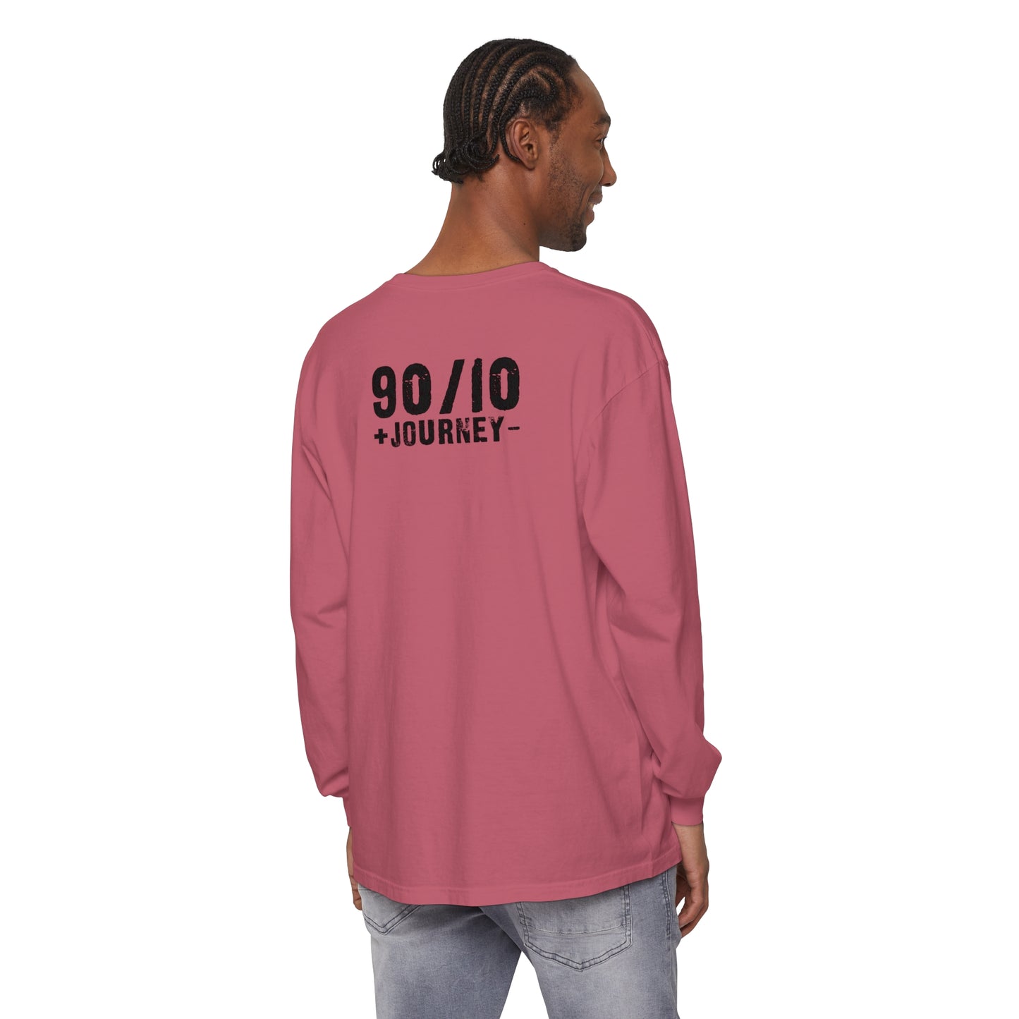 All about Opportunity - Unisex Garment-dyed Long Sleeve T-Shirt