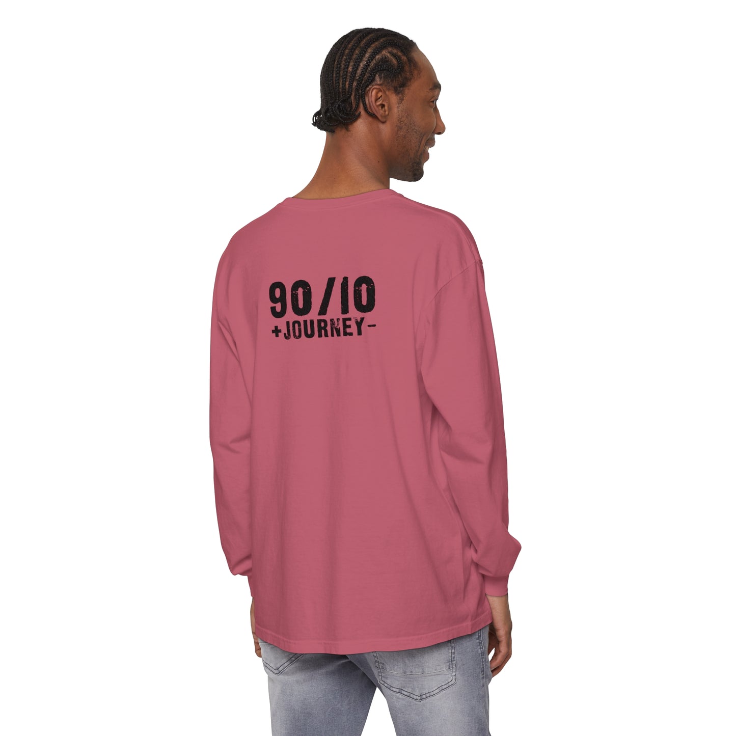 All about Opportunity - Unisex Garment-dyed Long Sleeve T-Shirt