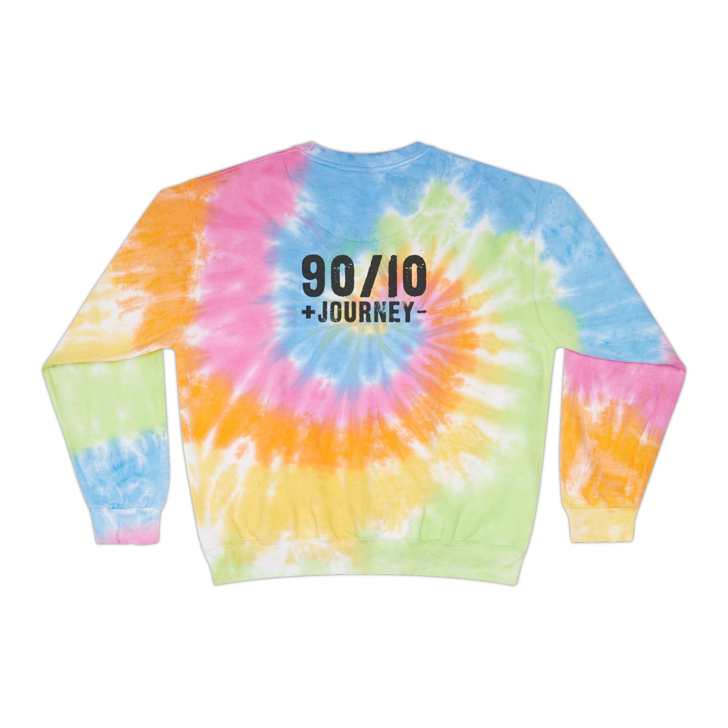 Check Your Tude - Unisex Tie-Dye Sweatshirt