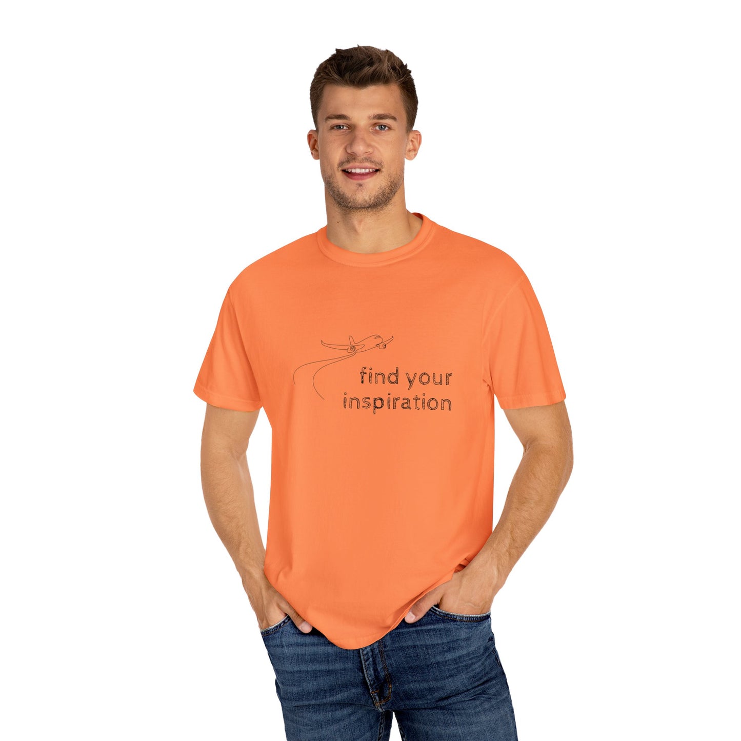 Find your inspiration - Unisex Garment-Dyed T-shirt