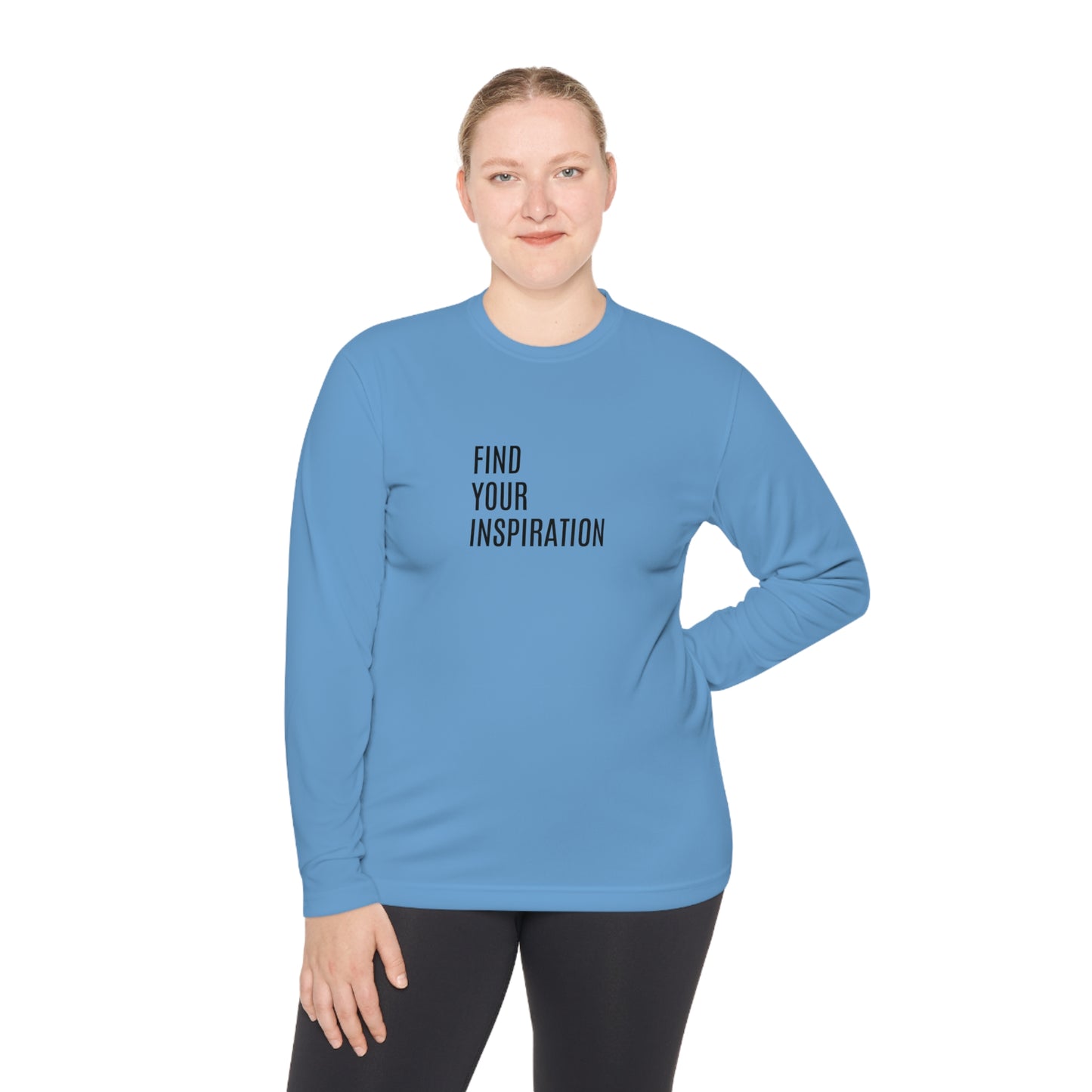 Find your Inspiration Unisex Lightweight Long Sleeve Tee