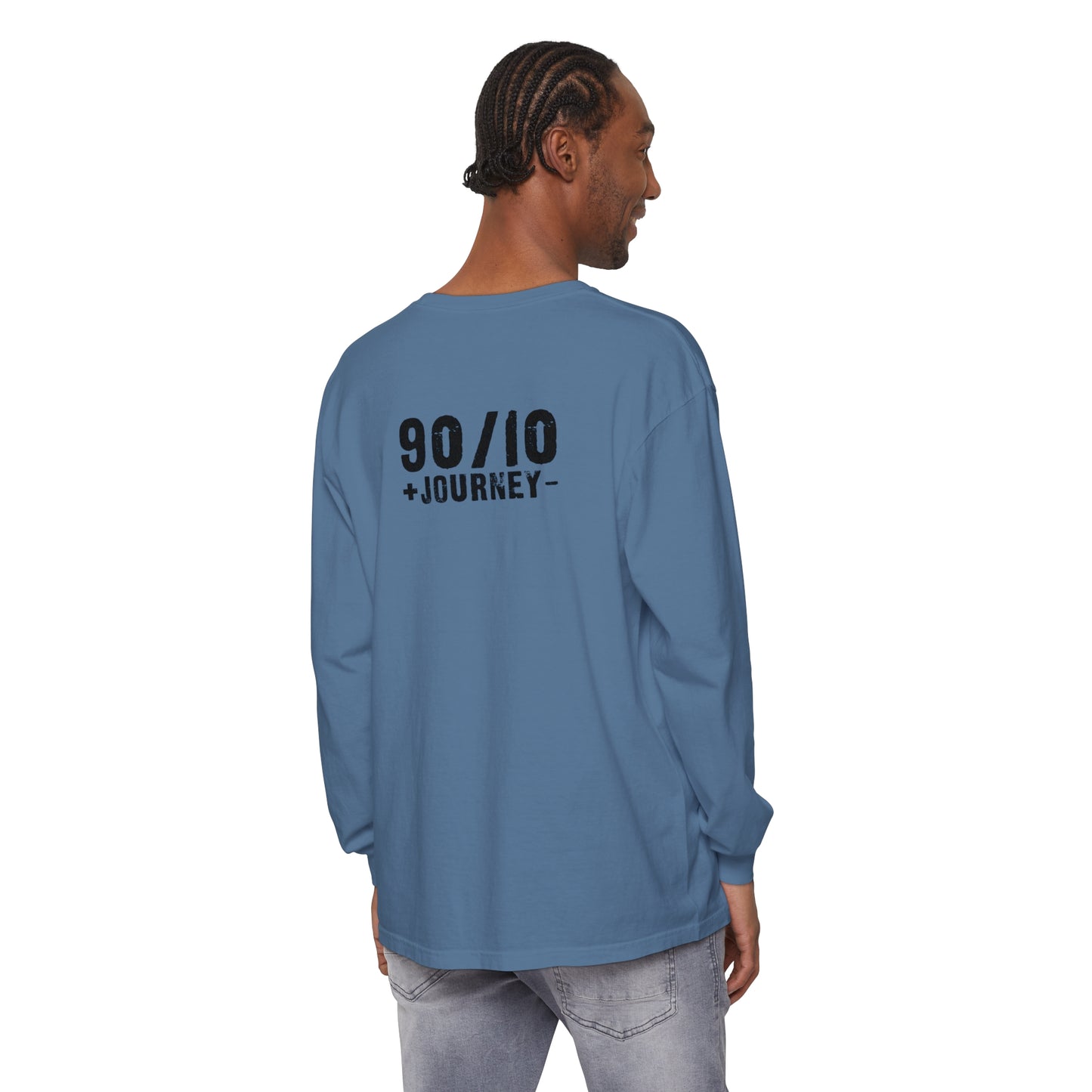 All about Opportunity - Unisex Garment-dyed Long Sleeve T-Shirt