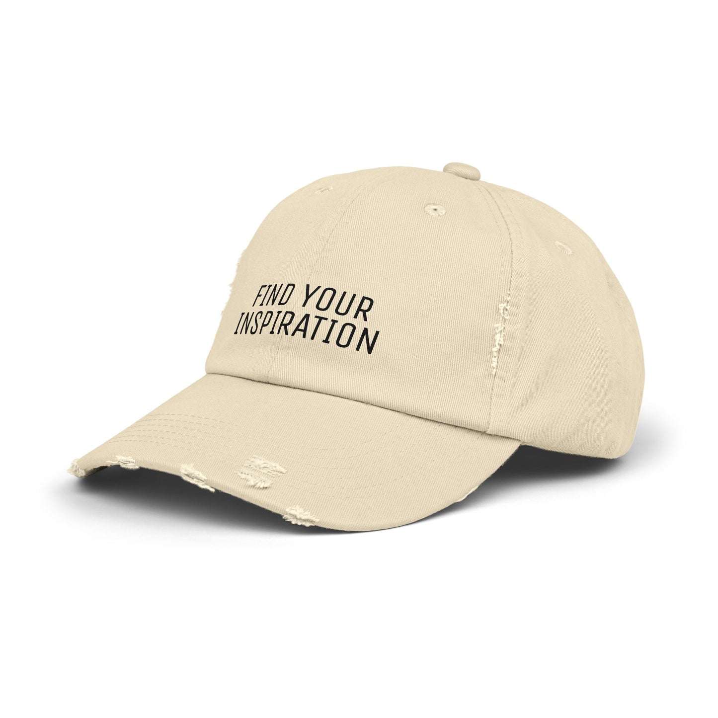 Find your inspiration - Unisex Distressed Cap