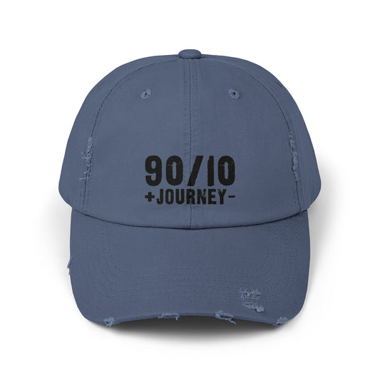 90/10 - Unisex Distressed Cap