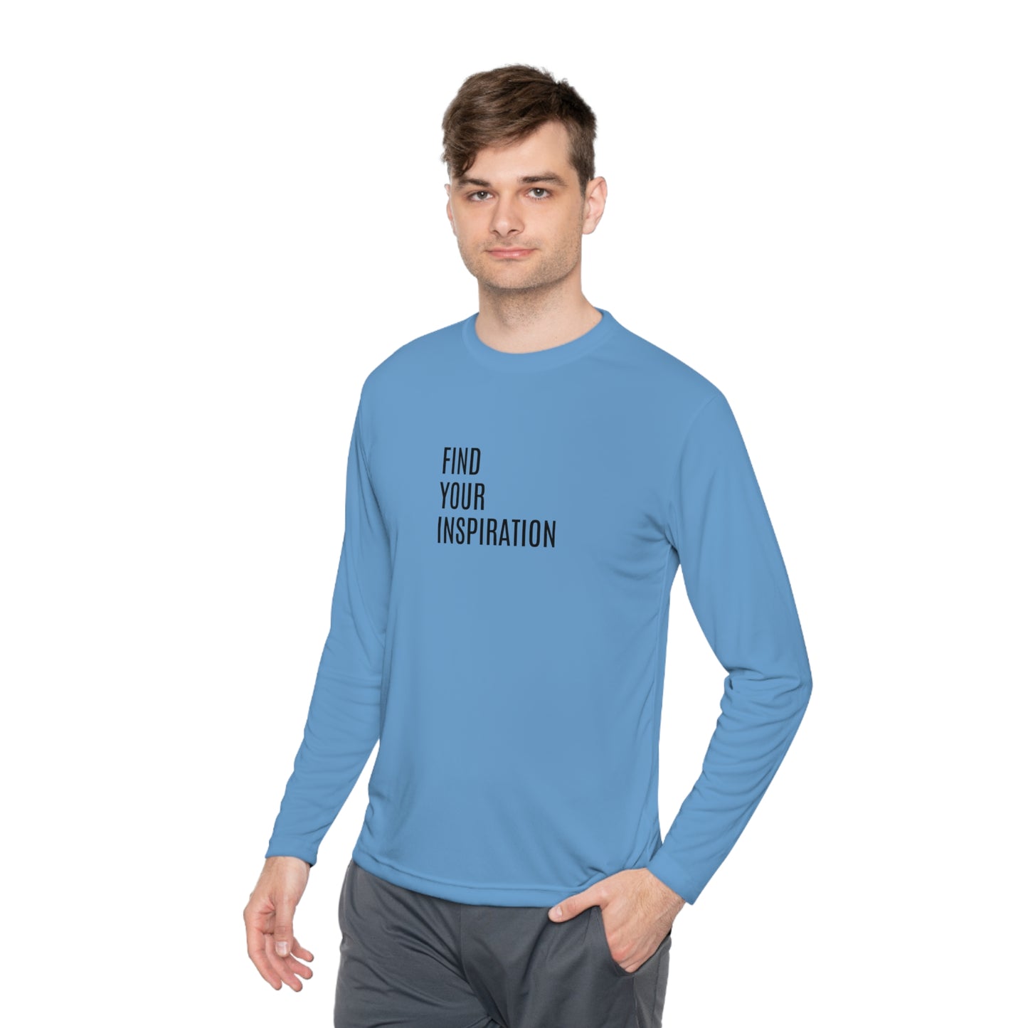 Find your Inspiration Unisex Lightweight Long Sleeve Tee