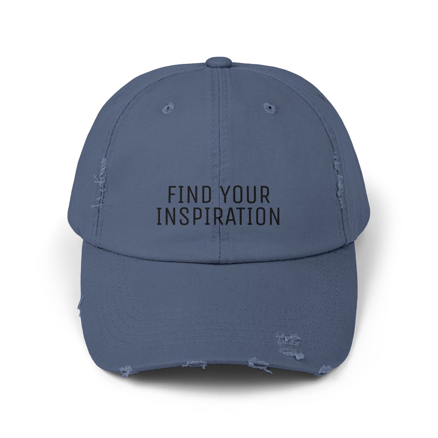 Find your inspiration - Unisex Distressed Cap