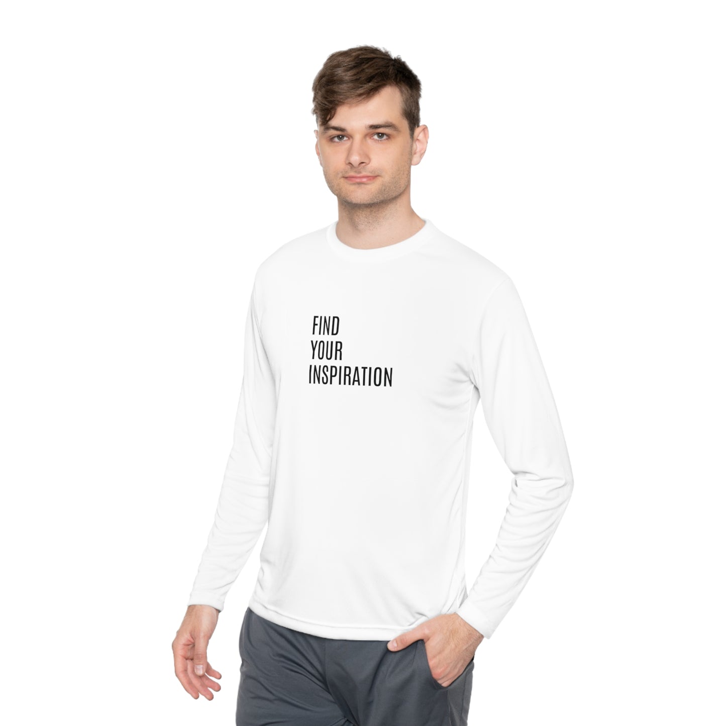 Find your Inspiration Unisex Lightweight Long Sleeve Tee