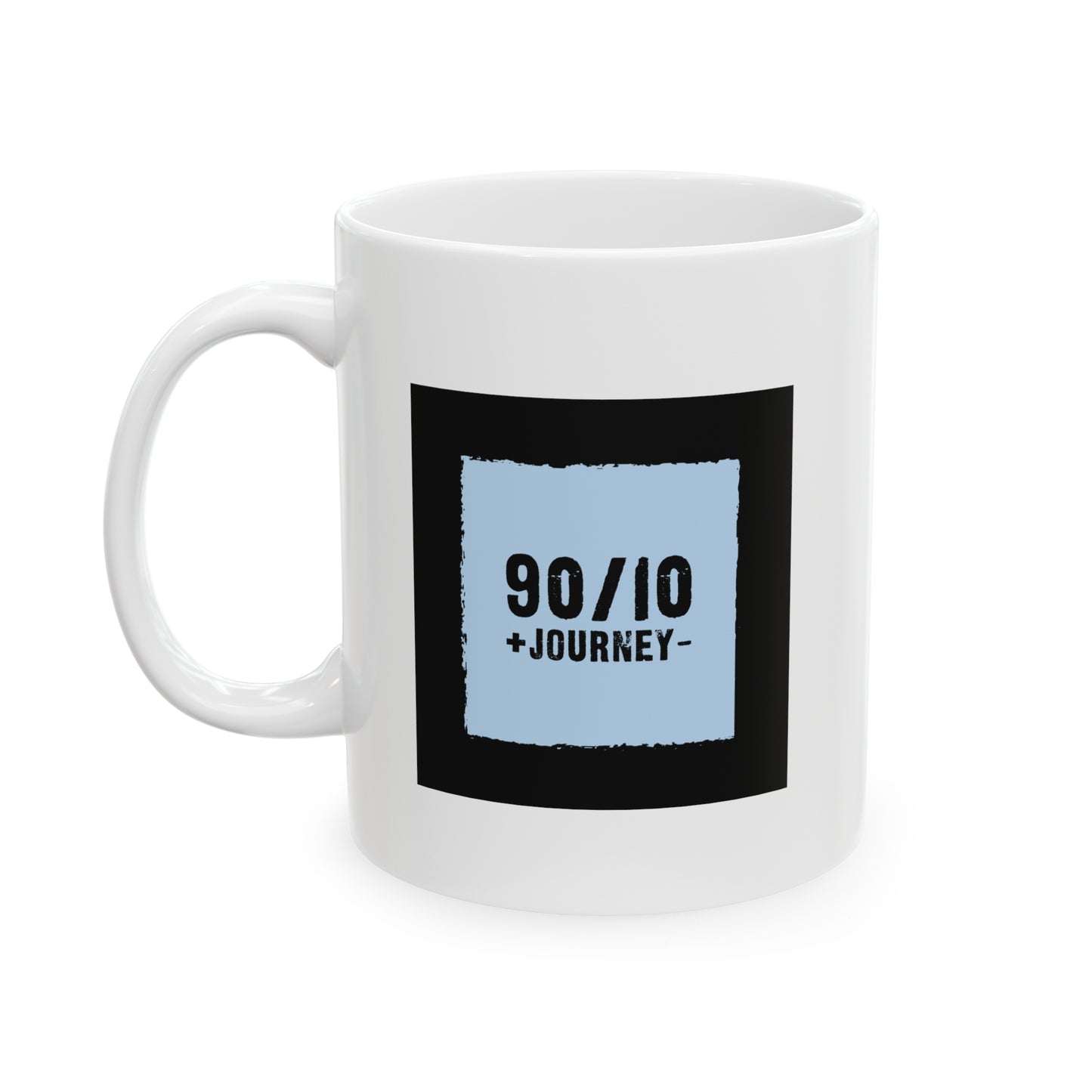 90/10 - Good Morning God, Ceramic Mug, 11oz