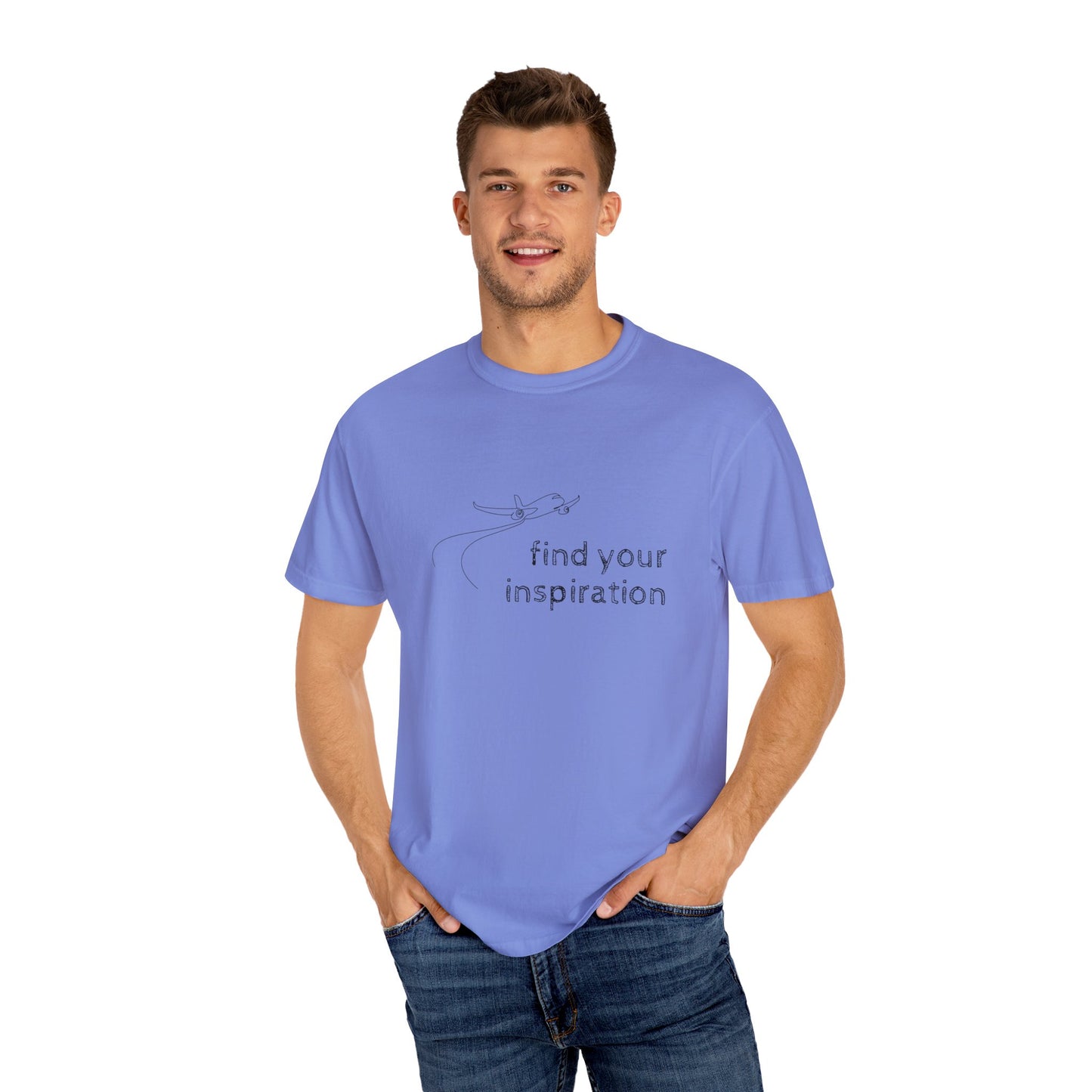 Find your inspiration - Unisex Garment-Dyed T-shirt