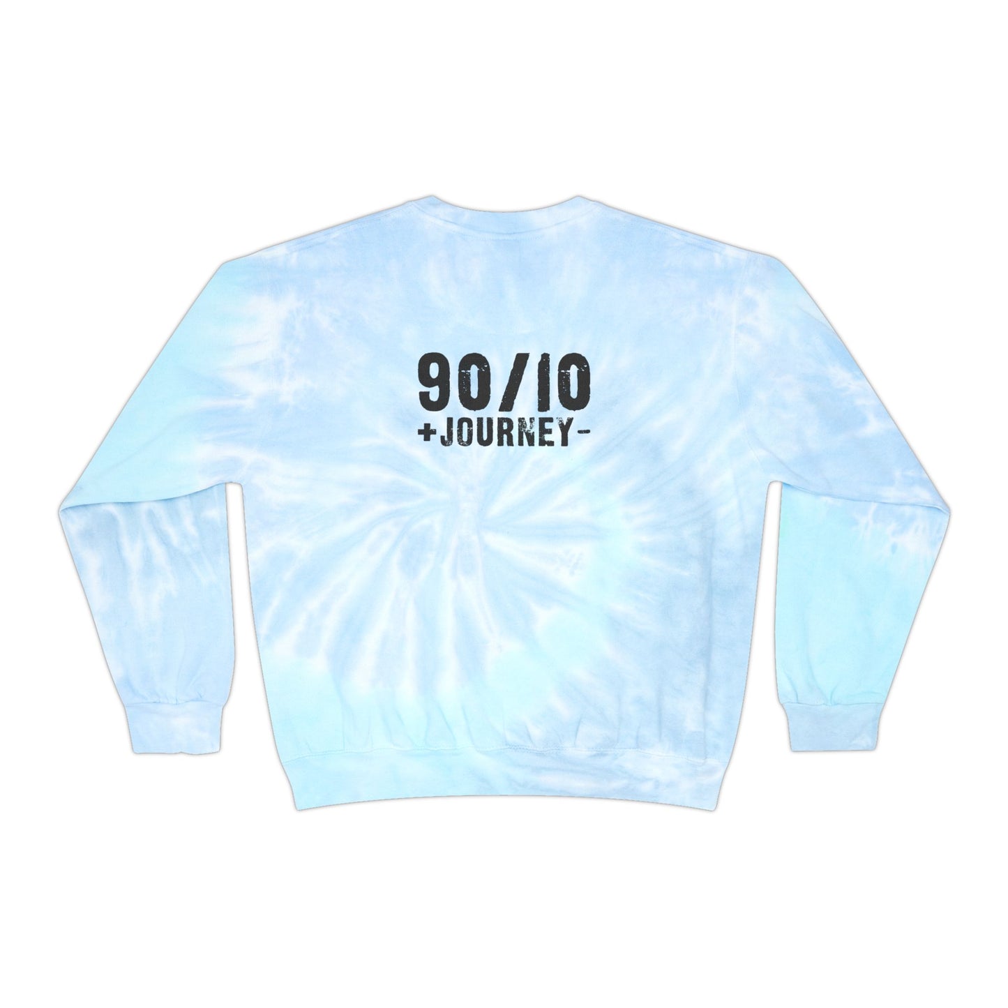 Check Your Tude - Unisex Tie-Dye Sweatshirt