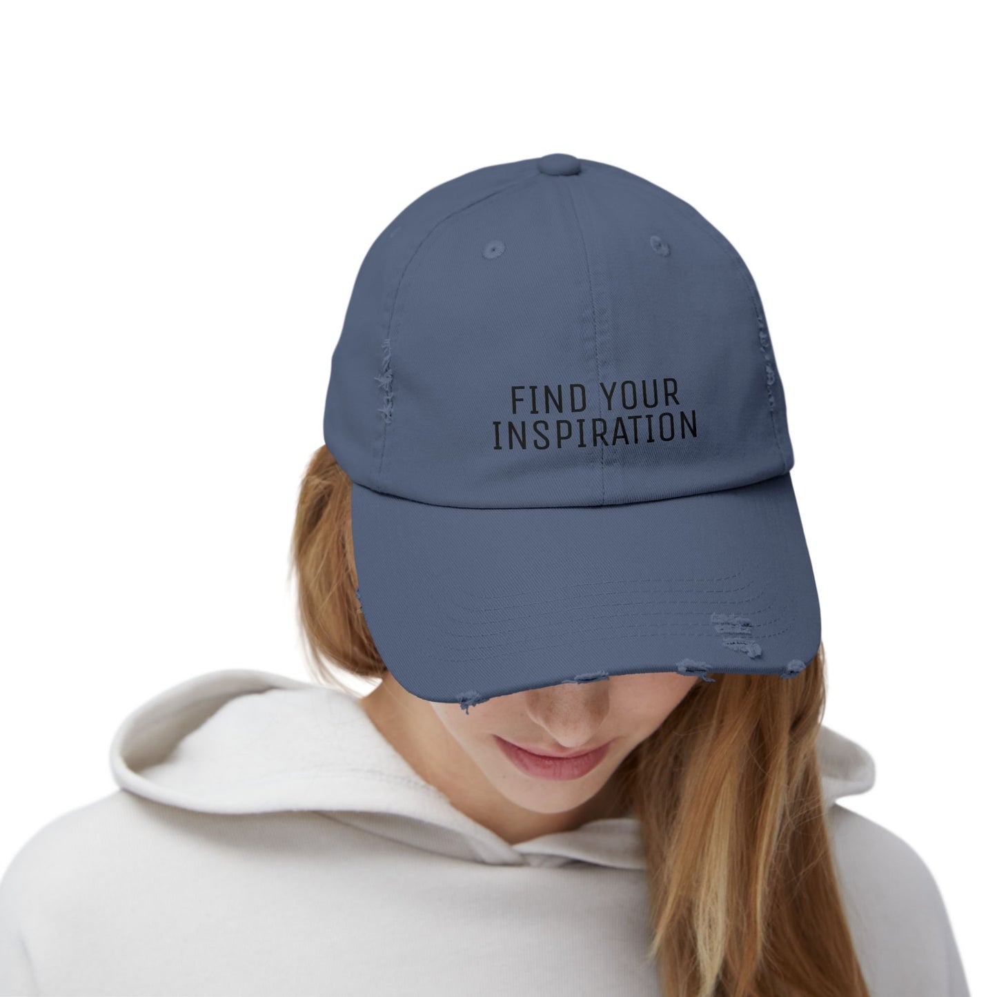 Find your inspiration - Unisex Distressed Cap