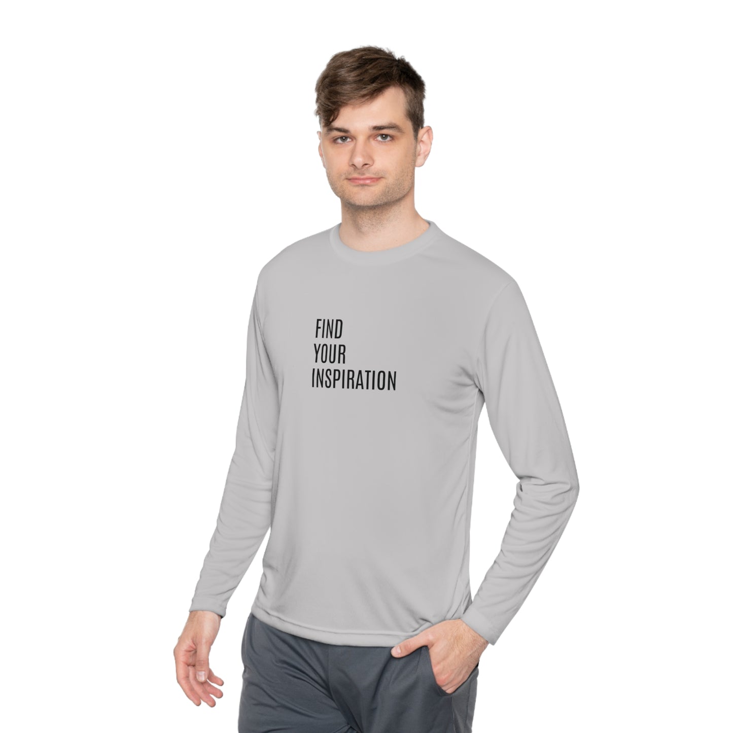 Find your Inspiration Unisex Lightweight Long Sleeve Tee