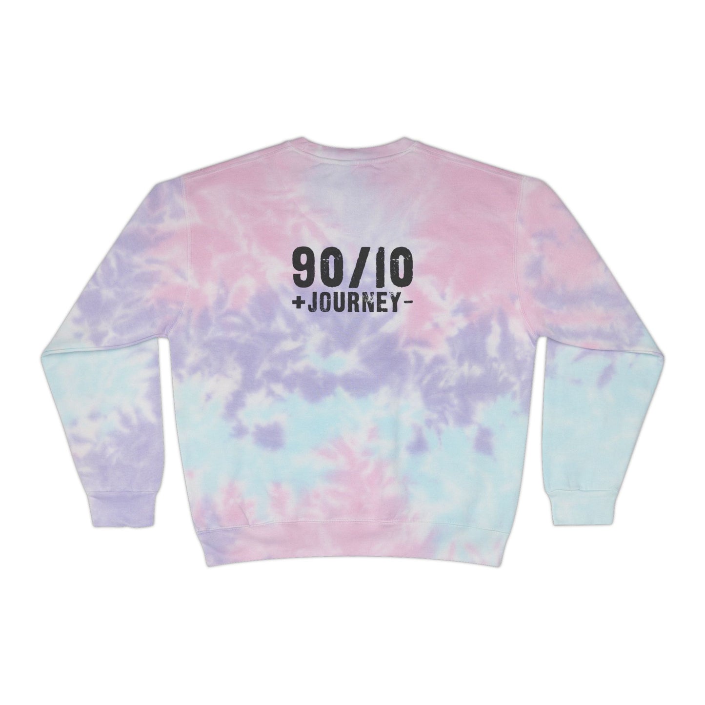 Check Your Tude - Unisex Tie-Dye Sweatshirt