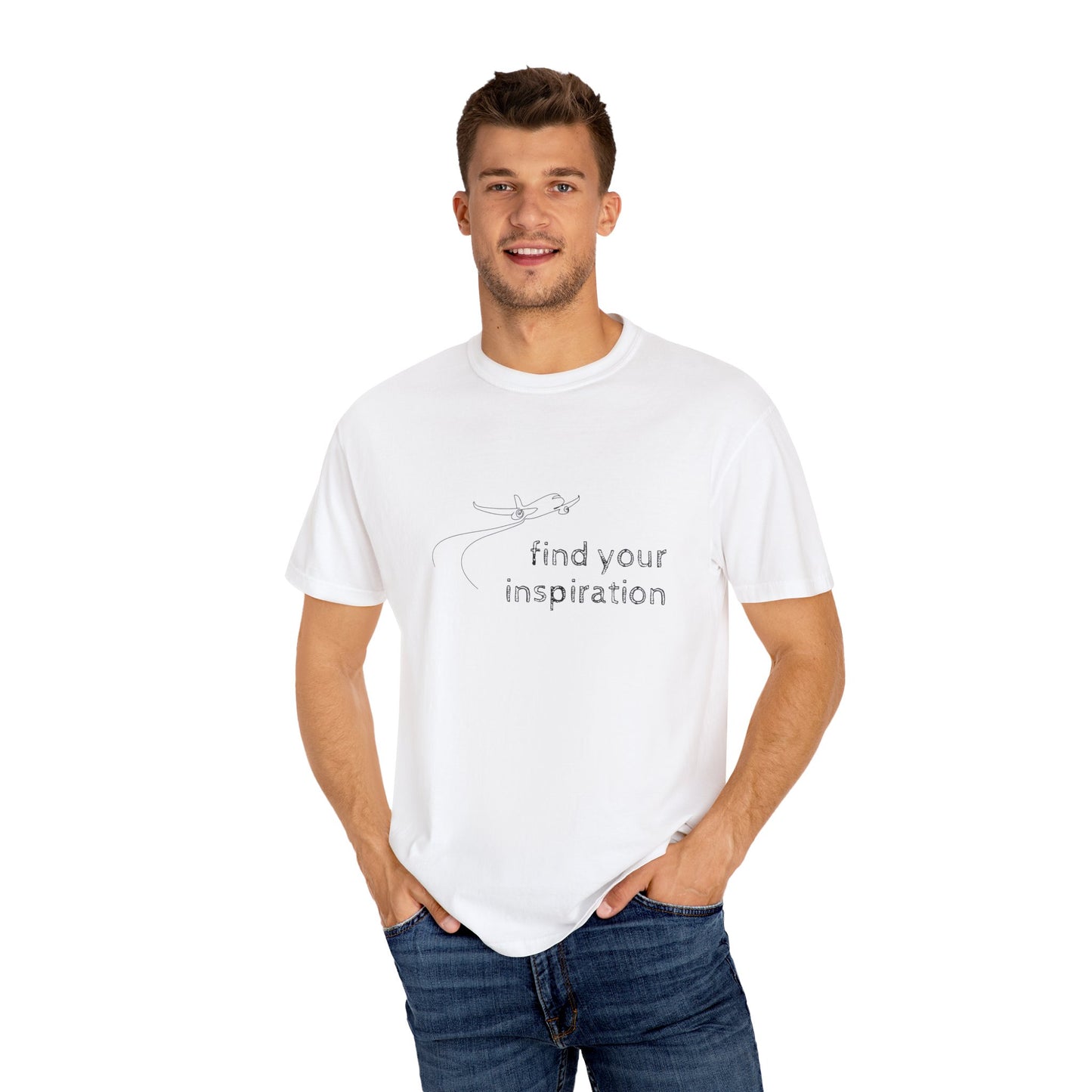 Find your inspiration - Unisex Garment-Dyed T-shirt