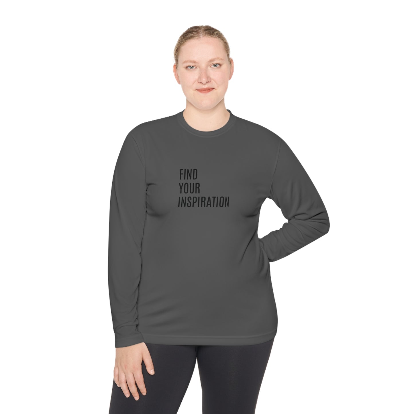 Find your Inspiration Unisex Lightweight Long Sleeve Tee