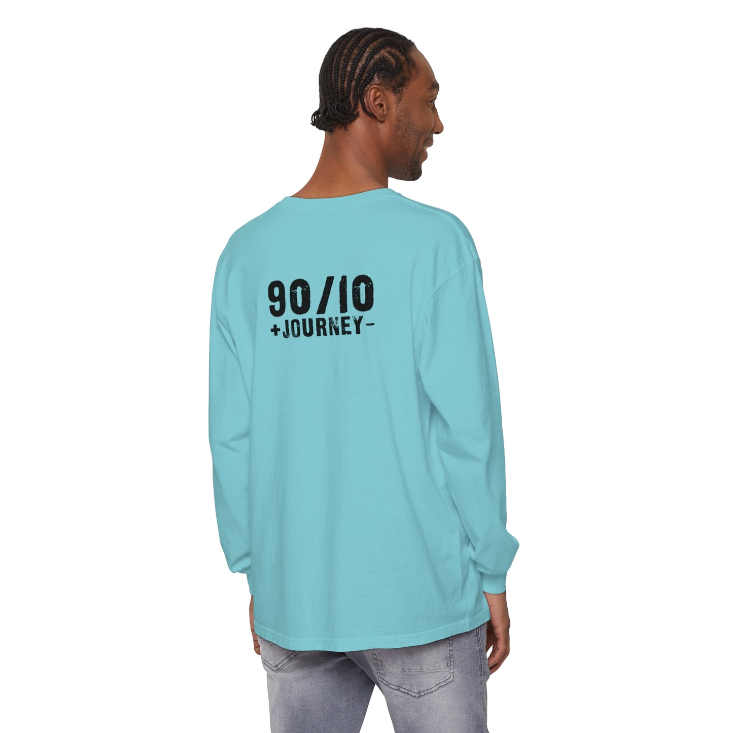 All about Opportunity - Unisex Garment-dyed Long Sleeve T-Shirt