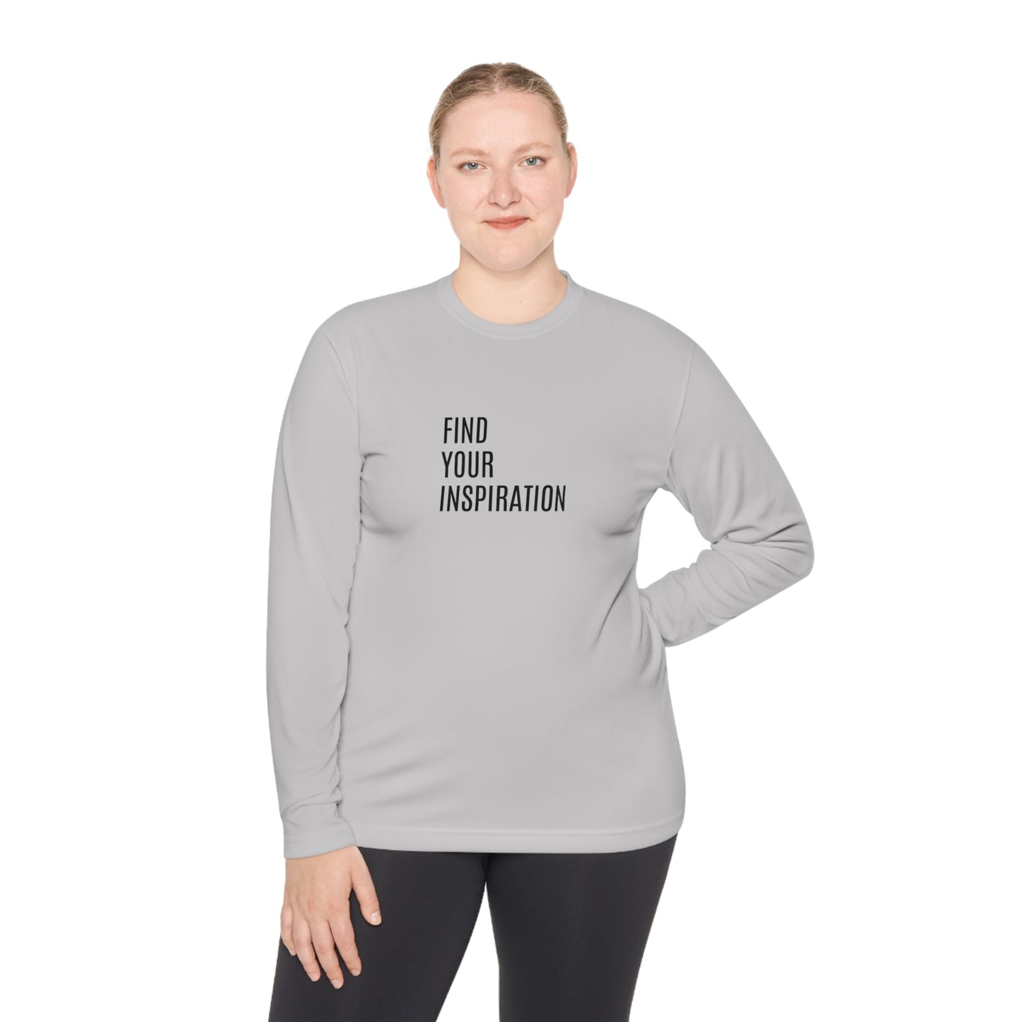 Find your Inspiration Unisex Lightweight Long Sleeve Tee