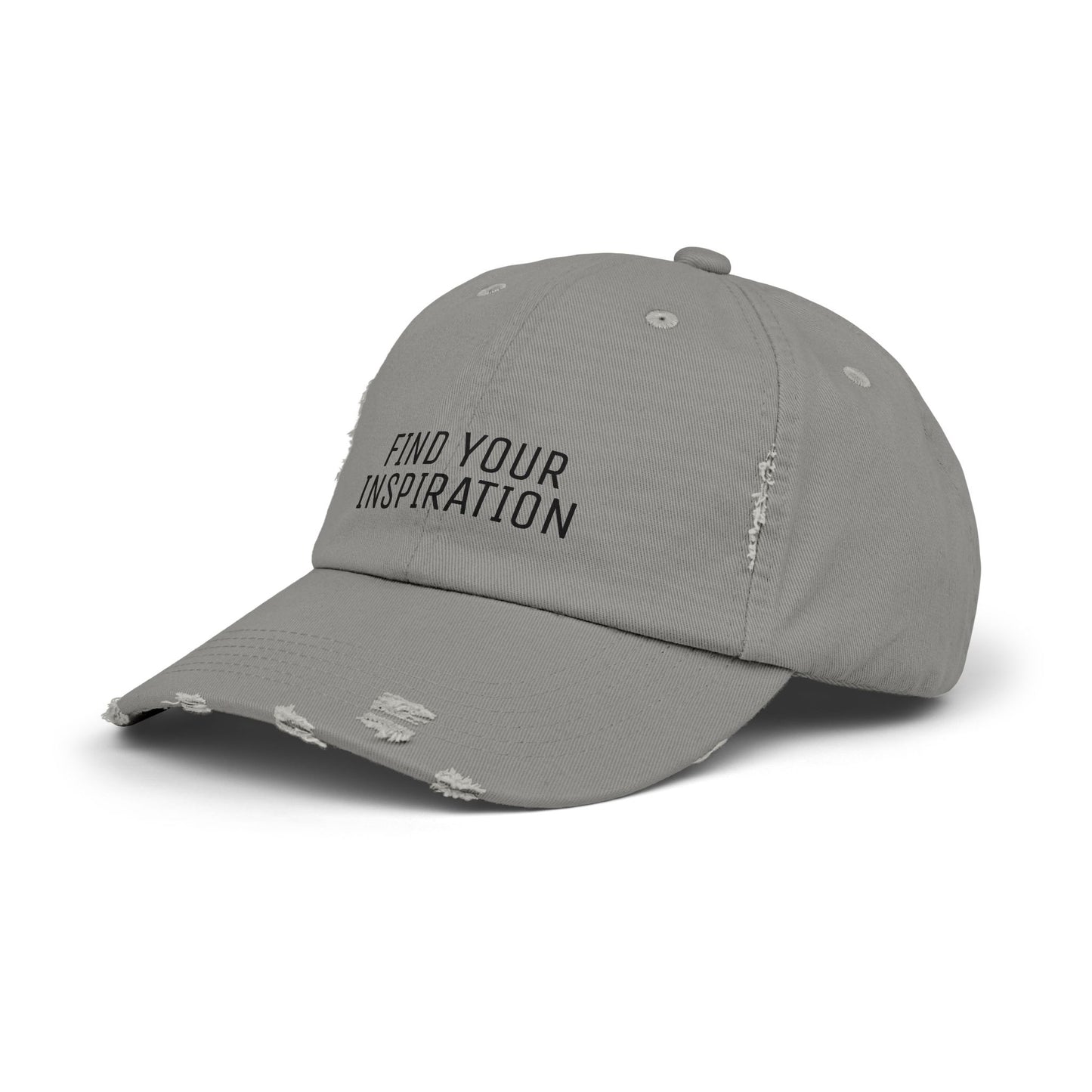 Find your inspiration - Unisex Distressed Cap