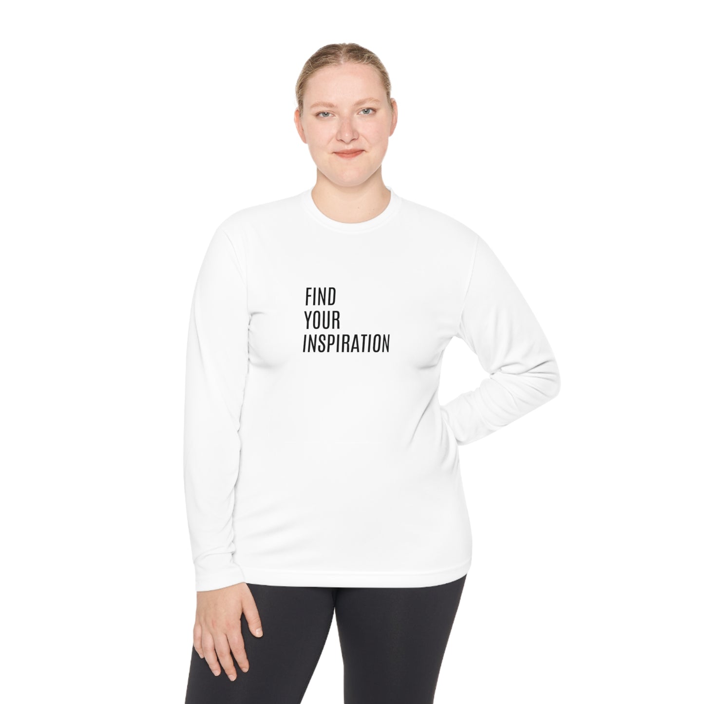 Find your Inspiration Unisex Lightweight Long Sleeve Tee