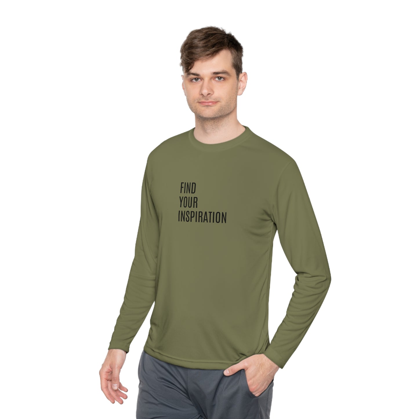 Find your Inspiration Unisex Lightweight Long Sleeve Tee