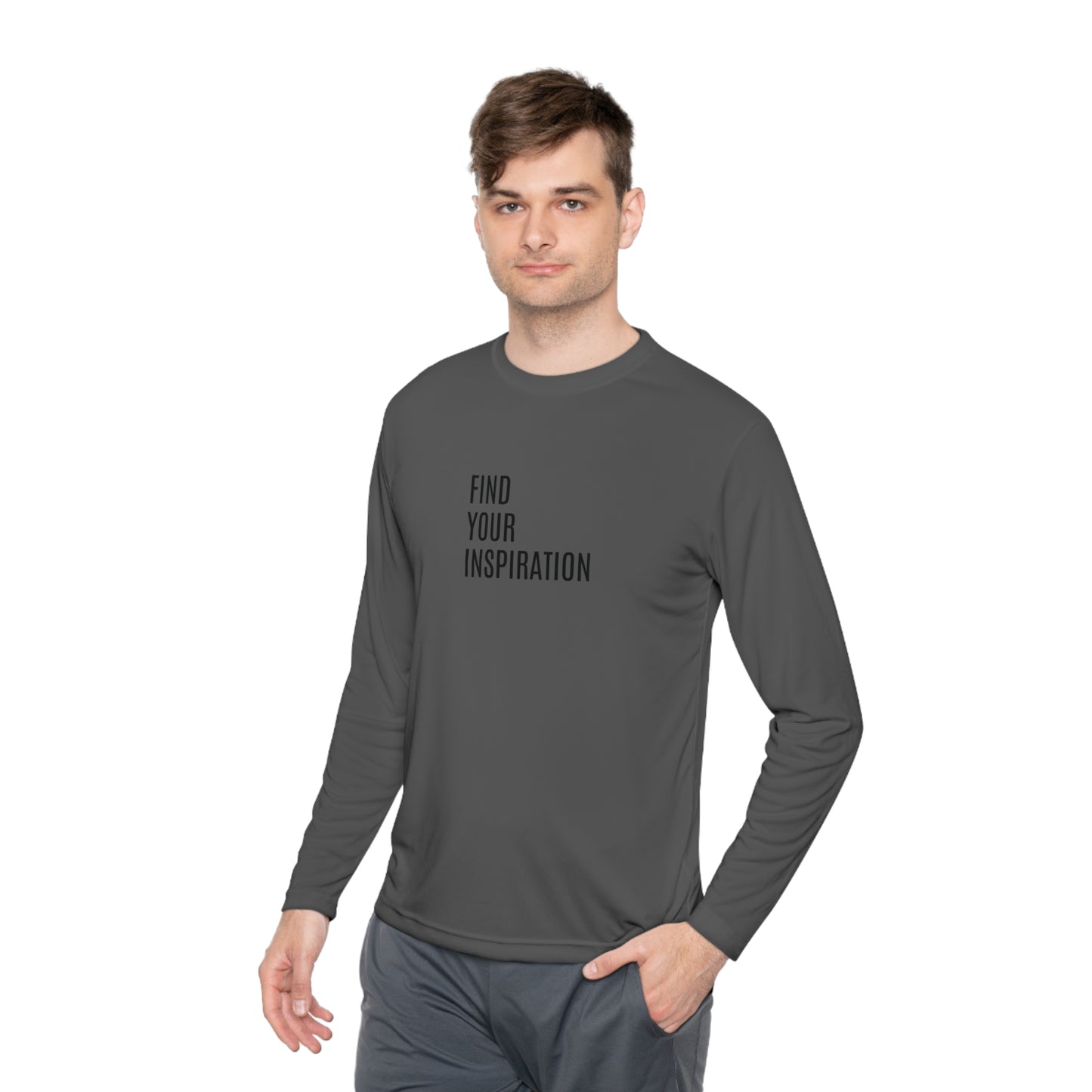 Find your Inspiration Unisex Lightweight Long Sleeve Tee